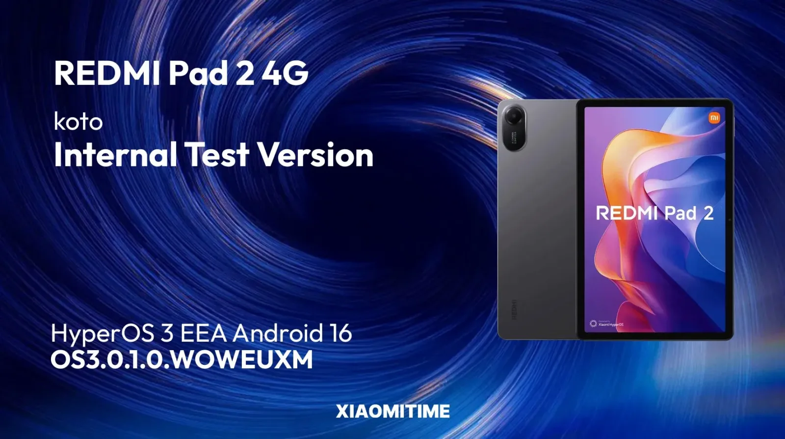 Redmi Pad 2 4G HyperOS 3