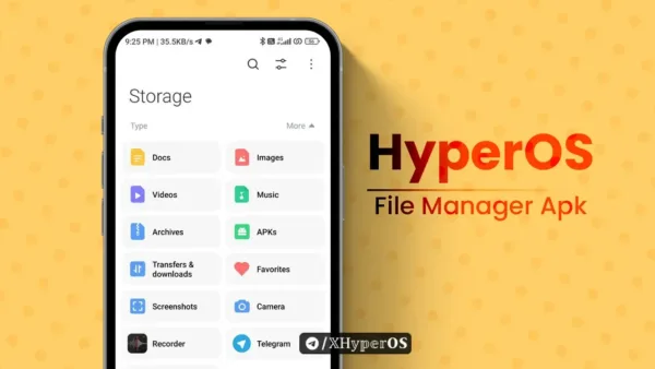 Xiaomi HyperOS File Manager